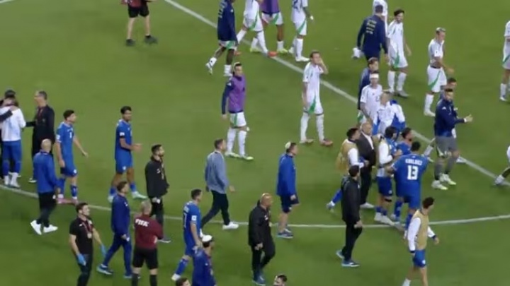 九游会体育-以媒：爆发冲突，意大利队在赛后已就部分球员行为向以色列队道歉